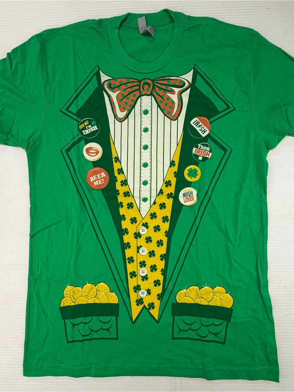 Green St. Patrick's Day Novelty T-Shirt MD